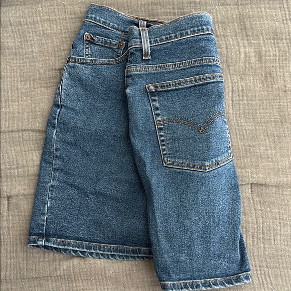 Levi's Blue Denim Shorts - Picture 6 of 6